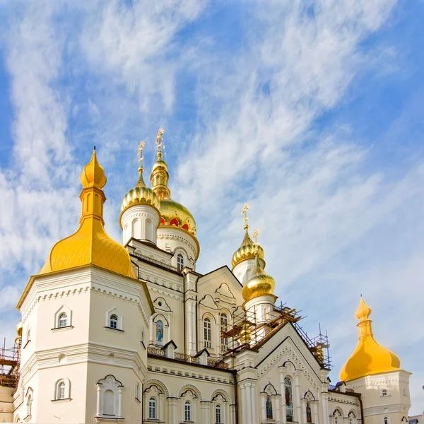 One of the temples of Pochayiv Lavra Stock Photo