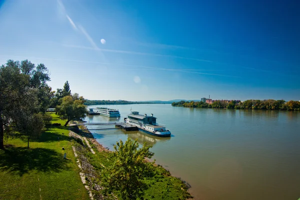 Danube, Esztergom — Stock Photo, Image