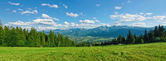 Panoramatický pohled na Tatry