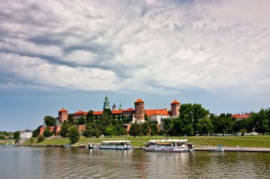 Görünüm wawel Kalesi
