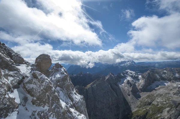 En la cima del Monte Marmolada —  Fotos de Stock