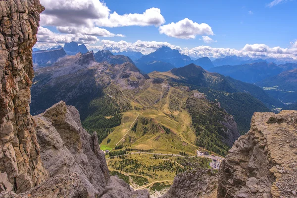 Magische Dolomitenlandschaft — Stockfoto