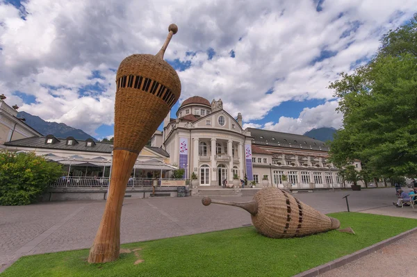 At the Promenade of Merano — Stock Photo, Image