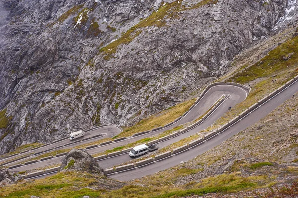 Stelvio-Pass in den Dolomiten — Stockfoto