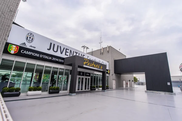 Na stadionie Fc Juventus — Zdjęcie stockowe