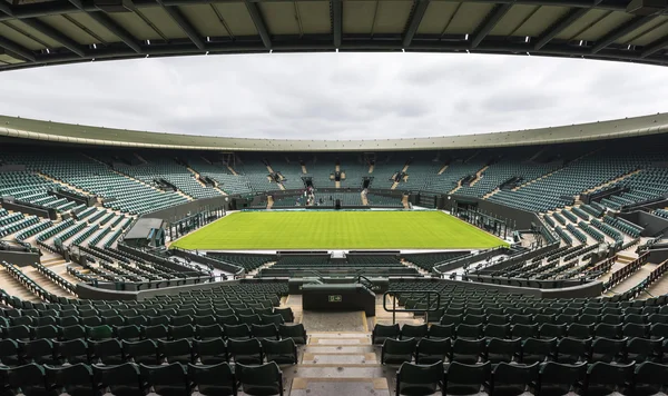 Návštěvu hlavního nádvoří Wimbledon — Stock fotografie