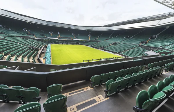 Návštěvu hlavního nádvoří Wimbledon — Stock fotografie