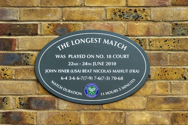 Londres, Royaume-Uni - Mai 2016 : Visite des tribunaux de Wimbledon — Photo