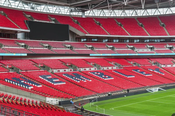 Visitar el estadio de Wembley — Foto de Stock