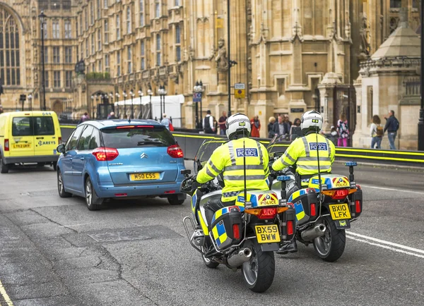 Police sur les routes de la ville — Photo