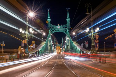 Özgürlük köprüsü gece görüşü, Budapeşte