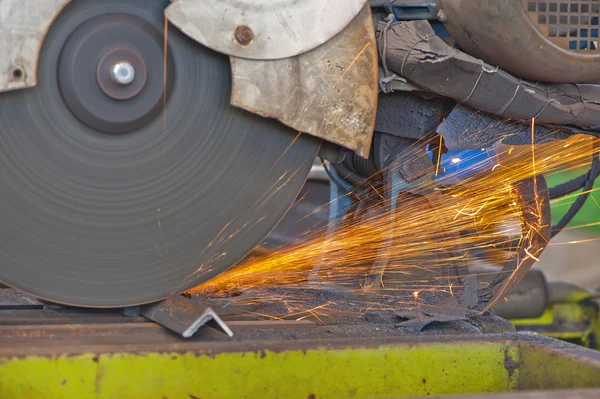 Schneidscheibe aus Metall — Stockfoto