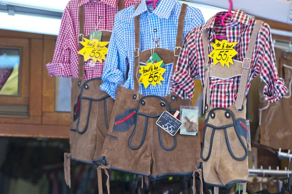 Traditional Bavarian Clothing — Stock Photo, Image