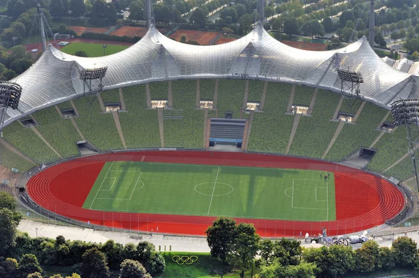 Stadion olimpijski w Monachium — Zdjęcie stockowe