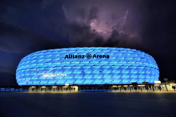 Allianz arena stadion — Stockfoto