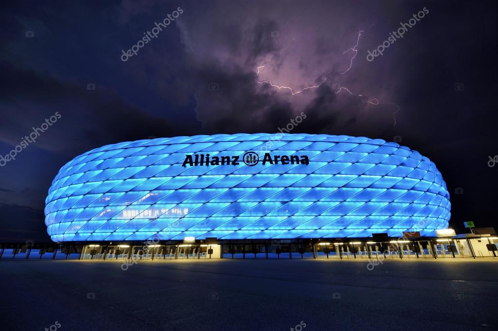 Allianz Arena At Night Wallpaper