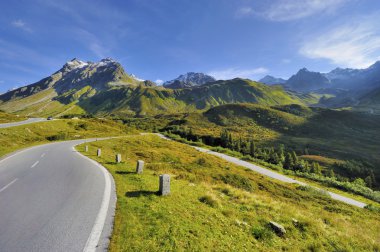 Silvretta Apine yol