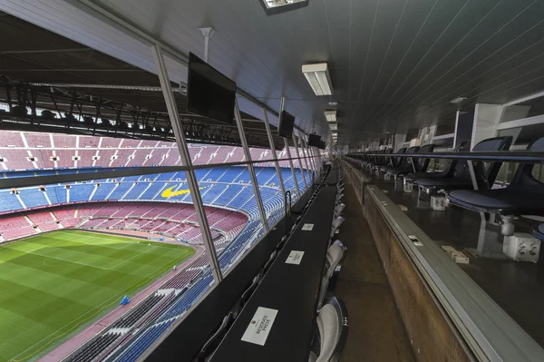 Camp nou-stadion — Stockfoto