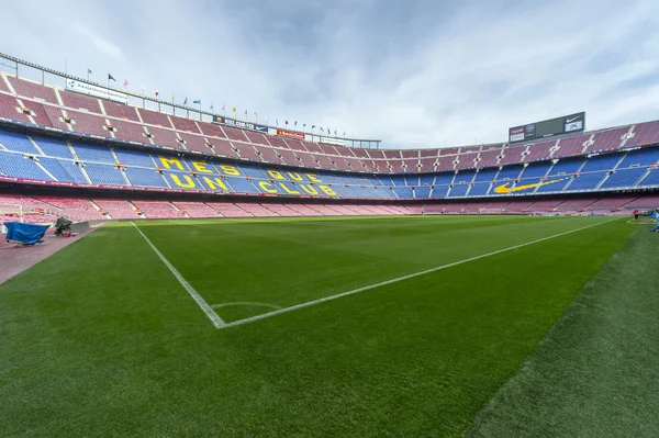Camp Nou Stadium dall'interno — Foto Stock