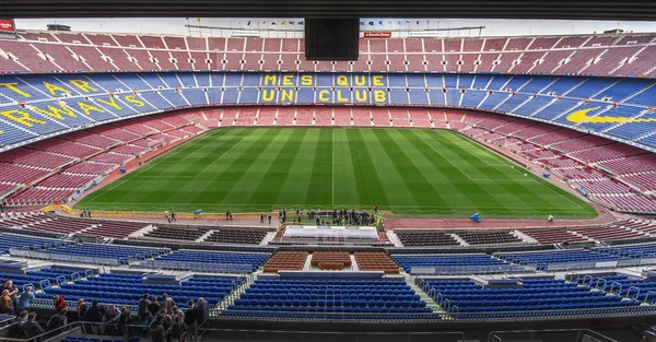 Camp nou-stadion — Stockfoto