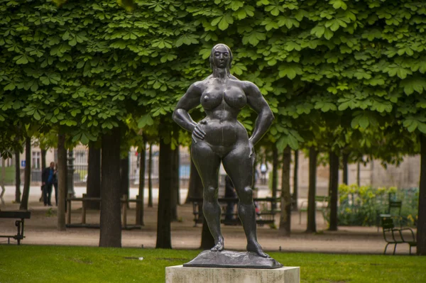 Statua nel giardino delle Tuileries — Foto Stock