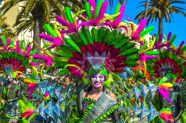 Carnaval Lloret Mar Carnaval Costa Brava Sud Espanha 2020 Imagem De Stock