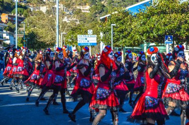 Tossa de Mar Karnavalı, Karnaval Costa Brava Sud, İspanya, 2020