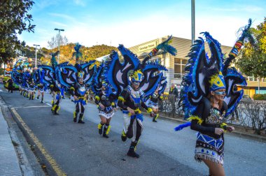 Tossa de Mar Karnavalı, Karnaval Costa Brava Sud, İspanya, 2020