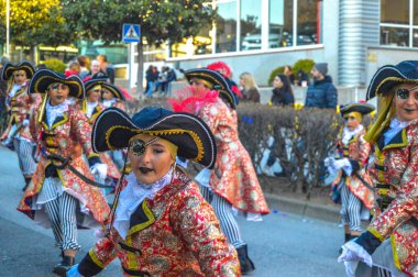 Tossa de Mar Karnavalı, Karnaval Costa Brava Sud, İspanya, 2020