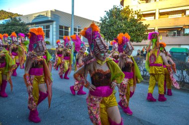 Tossa de Mar Karnavalı, Karnaval Costa Brava Sud, İspanya, 2020