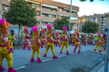 Tossa de Mar Karnavalı, Karnaval Costa Brava Sud, İspanya, 2020