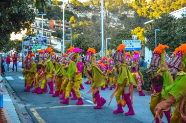 Tossa de Mar Karnavalı, Karnaval Costa Brava Sud, İspanya, 2020