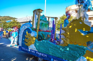 Tossa de Mar Karnavalı, Karnaval Costa Brava Sud, İspanya, 2020