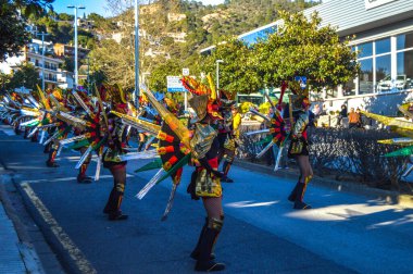 Tossa de Mar Karnavalı, Karnaval Costa Brava Sud, İspanya, 2020