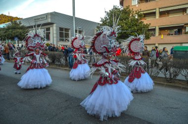 Tossa de Mar Karnavalı, Karnaval Costa Brava Sud, İspanya, 2020