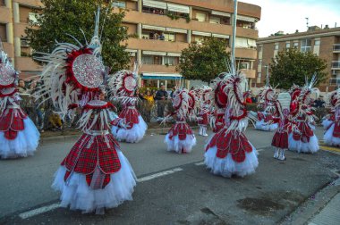 Tossa de Mar Karnavalı, Karnaval Costa Brava Sud, İspanya, 2020