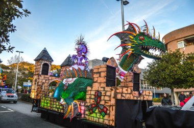 Tossa de Mar Karnavalı, Karnaval Costa Brava Sud, İspanya, 2020