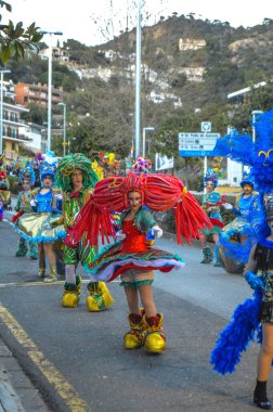 Tossa de Mar Karnavalı, Karnaval Costa Brava Sud, İspanya, 2020