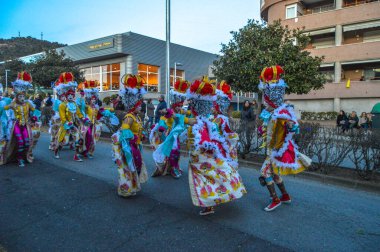 Tossa de Mar Karnavalı, Karnaval Costa Brava Sud, İspanya, 2020