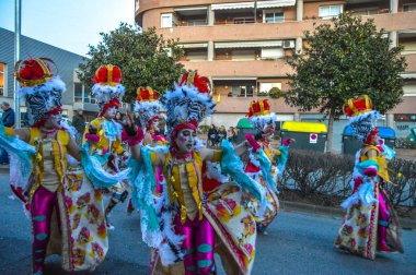 Tossa de Mar Karnavalı, Karnaval Costa Brava Sud, İspanya, 2020