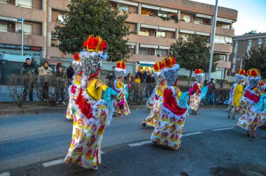 Tossa de Mar Karnavalı, Karnaval Costa Brava Sud, İspanya, 2020