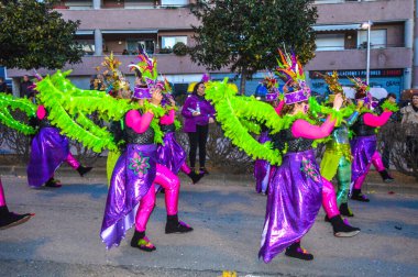 Tossa de Mar Karnavalı, Karnaval Costa Brava Sud, İspanya, 2020