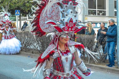 Tossa de Mar Karnavalı, Karnaval Costa Brava Sud, İspanya, 2020
