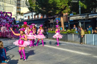 Playa d 'Aro' daki karnaval, İspanya, 2020