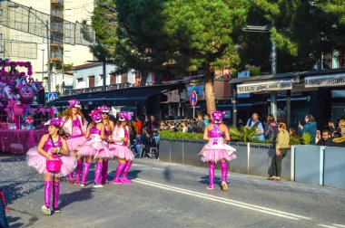 Playa d 'Aro' daki karnaval, İspanya, 2020
