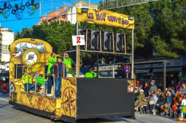 Playa d 'Aro' daki karnaval, İspanya, 2020