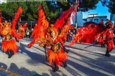 Playa d 'Aro' daki karnaval, İspanya, 2020