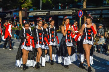 Playa d 'Aro' daki karnaval, İspanya, 2020