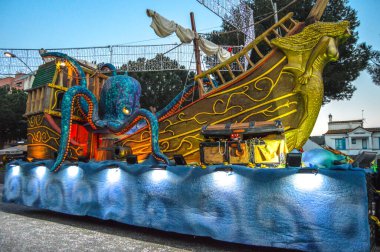 Playa d 'Aro' daki karnaval, İspanya, 2020