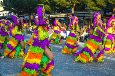 Playa d 'Aro' daki karnaval, İspanya, 2020